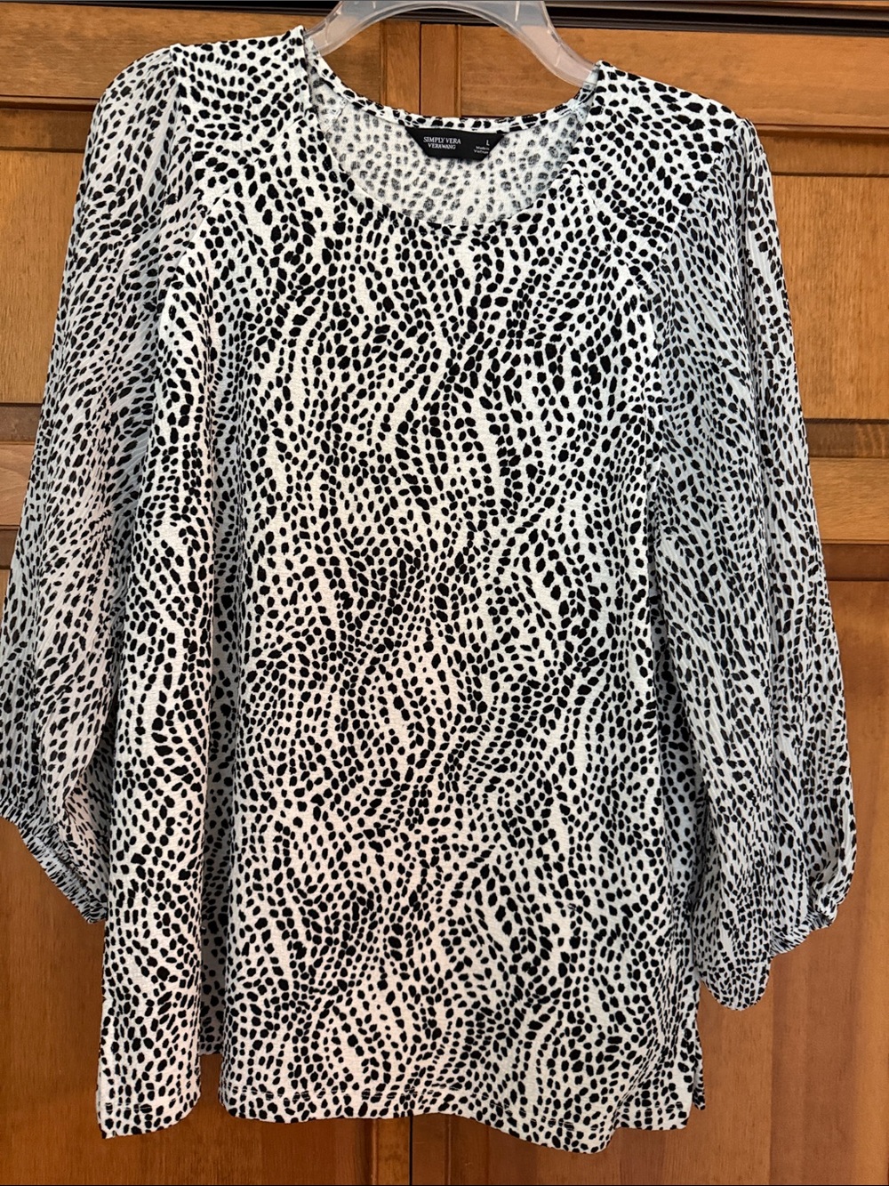 NWOT Simply Vera Vera Wang Blouse